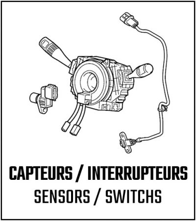 Capteurs et interrupteurs