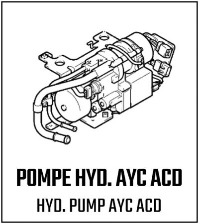 Pompe hydraulique AYC ACD