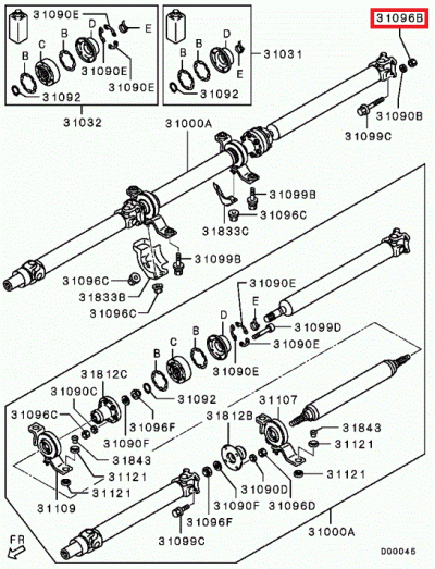 MF430122 Ecrou M10 E10