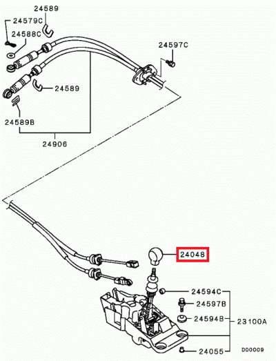 MR580532XC Pommeau cuir levier commande boite à vitesses BV6 E8 MR 9