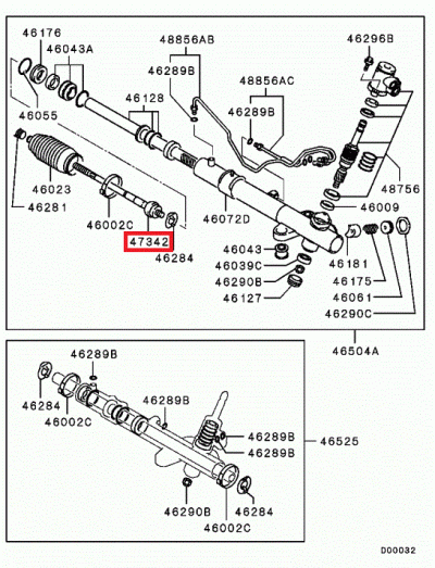 MR403099 Biellette direction E7-9