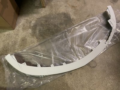 6512A046WA Lame inférieure pare choc avant E9