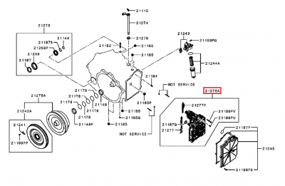 2800A135 Bloc électro-hydraulique mécatronic commande boite robotisée BV6 SST E10