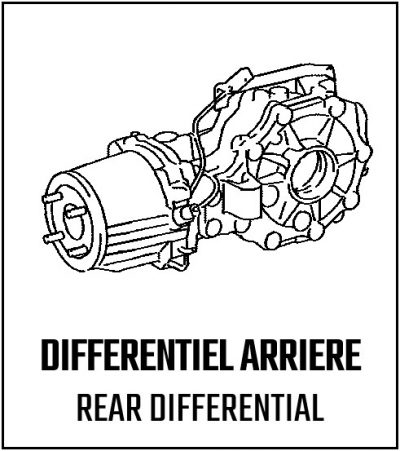 Différentiel arrière