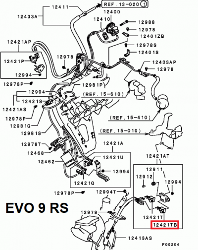 8657A003 Electrovanne régulation pression turbo E9-10