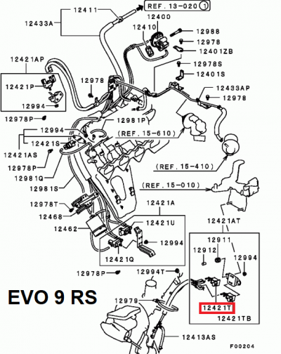 MN143213 Electrovanne régulation pression turbo E9-10