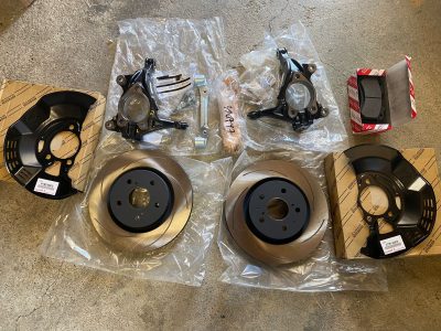 Kit conversion frein avant terre/glace 15-16″ GR Yaris