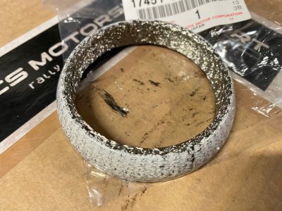 17451-28041 Joint céramique échappement après catalyseur GR Yaris GEN1 (17451)