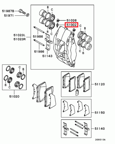 MR407367 Vis purge étrier frein avant / arrière Brembo E5-9