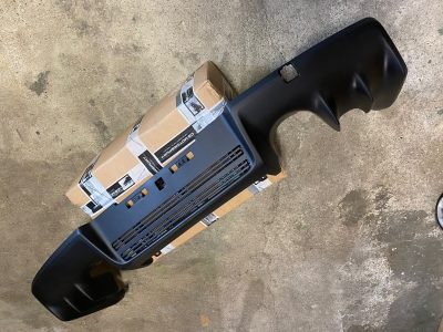 6410A852 Diffuseur pare choc arrière E10