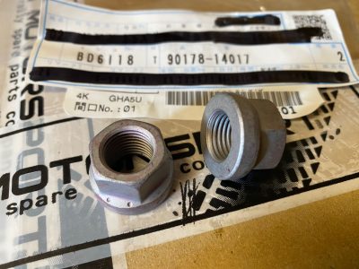 90178-14017 Ecrou pour vis réglage excentrique train arrière GR Yaris